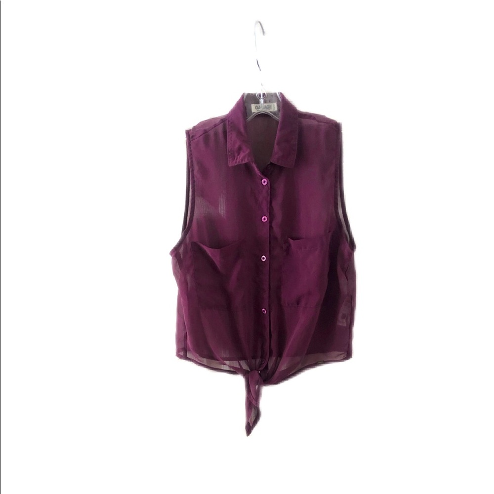 Garage sleeveless top
